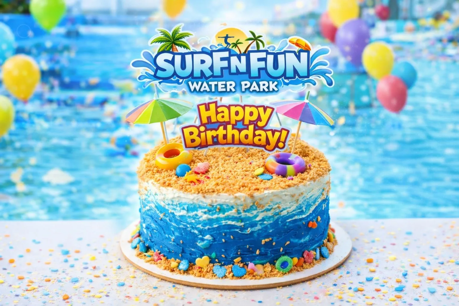 Big Tsunami Birthday Party